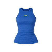 Regata Feminina Brasil Copa Canelada Bandeira Camiseta Blusinha